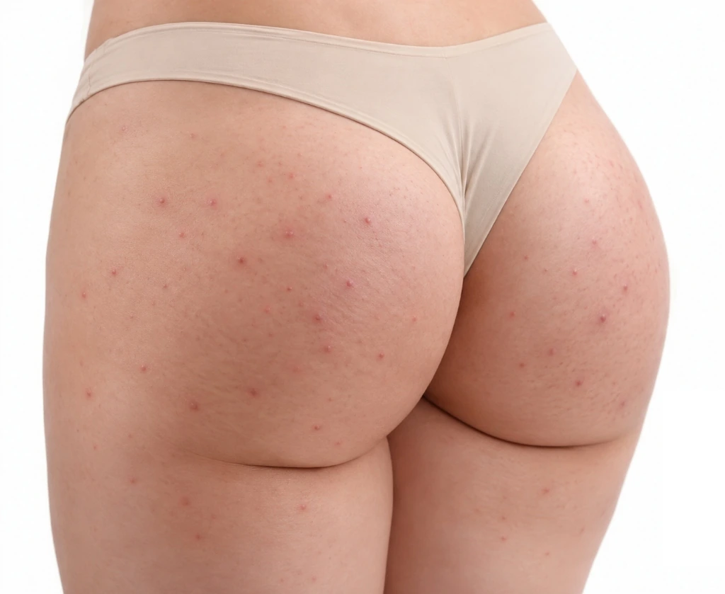 Foliculite e pequenas bolinhas no bumbum